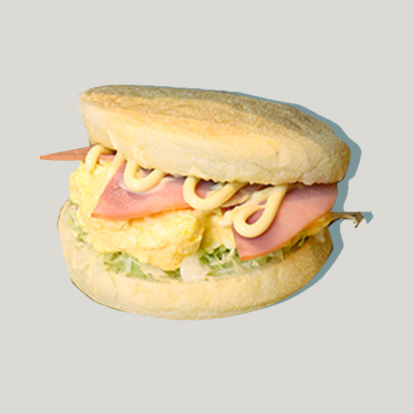 マフィンサンド たまごサラダ