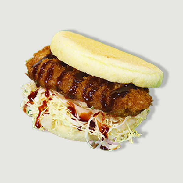 マフィンサンド かつ