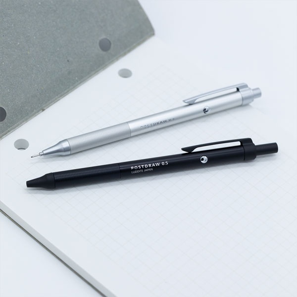 POSTDRAW 0.5 ダブルノックメカニカルペンシル