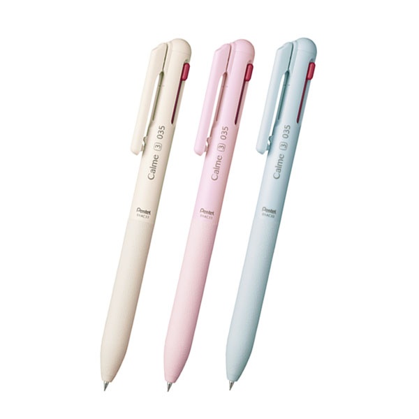 Calme　3色ボールペン0.35mm　油性